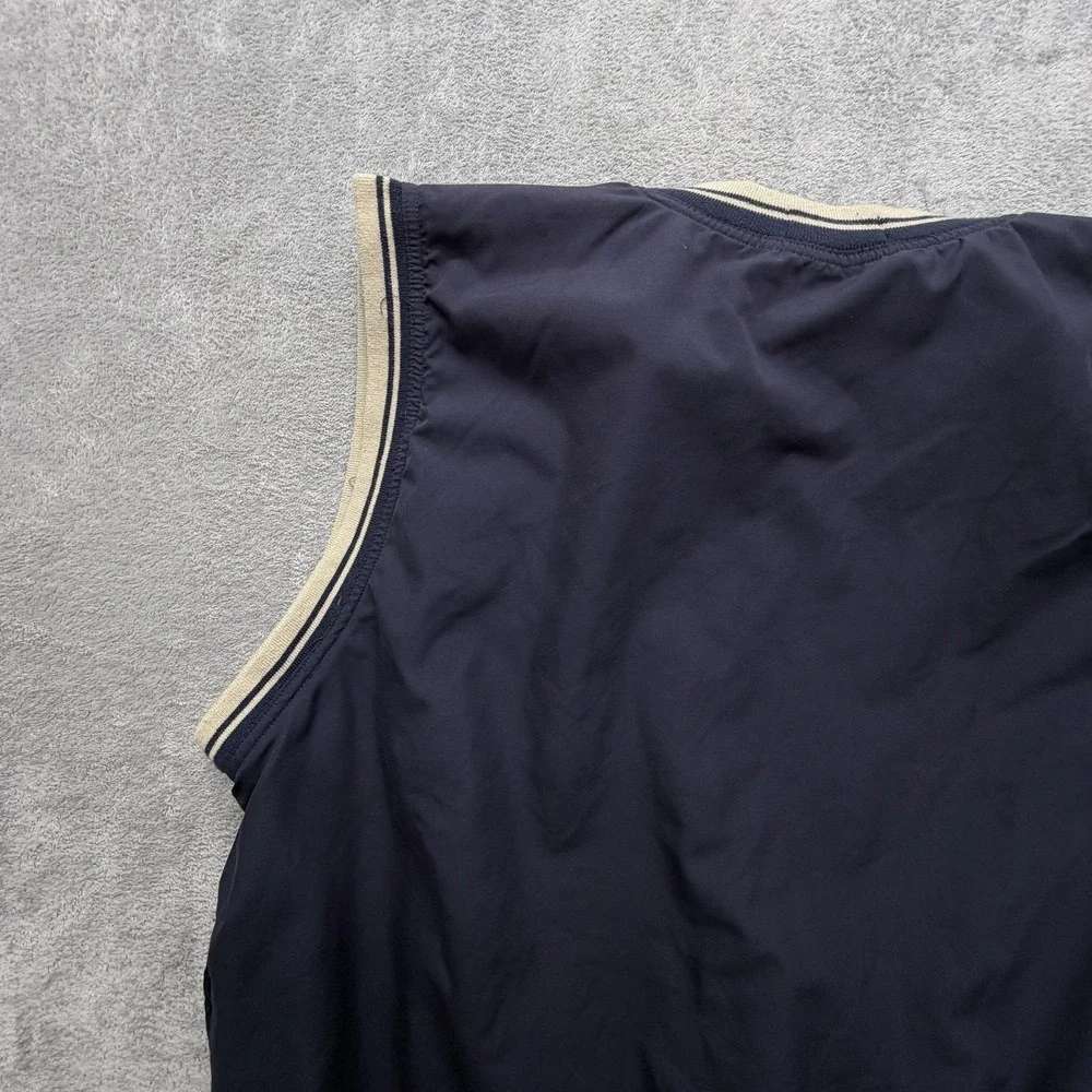 Winner Mate Vest‎ Mens 2XL Blue Golf Windbreaker Pullover Water Resistant